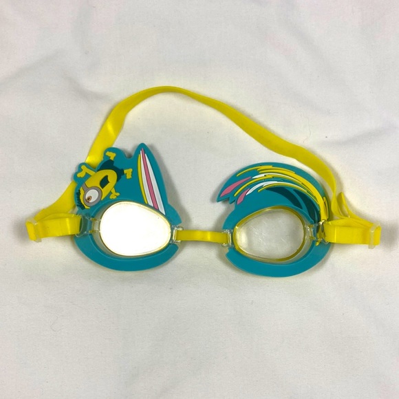 Minions blue and yellow adjustable swim goggles - Picture 1 of 2